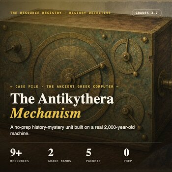 Antikythera Mechanism Escape Room | Middle School History Detective | Gr 3-7