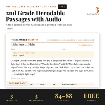 FREE G2 Decodables + Audio | For Teachers Using UFLI Foundations