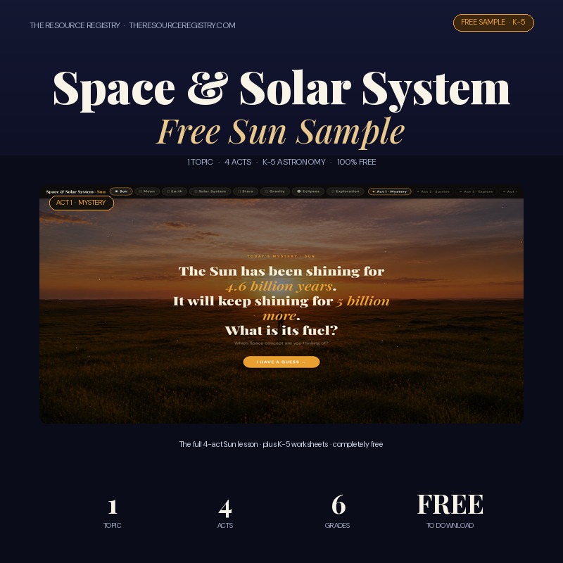 FREE Space & Solar System Sample